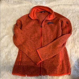 Pink Patagonia Jacket Zip-up
